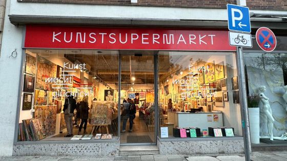 7. Münchner Kunstsupermarkt vom 7.11.24 bis 1.2.25