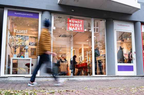 23. Frankfurter Kunstsupermarkt verlängert bis Ende Februar!